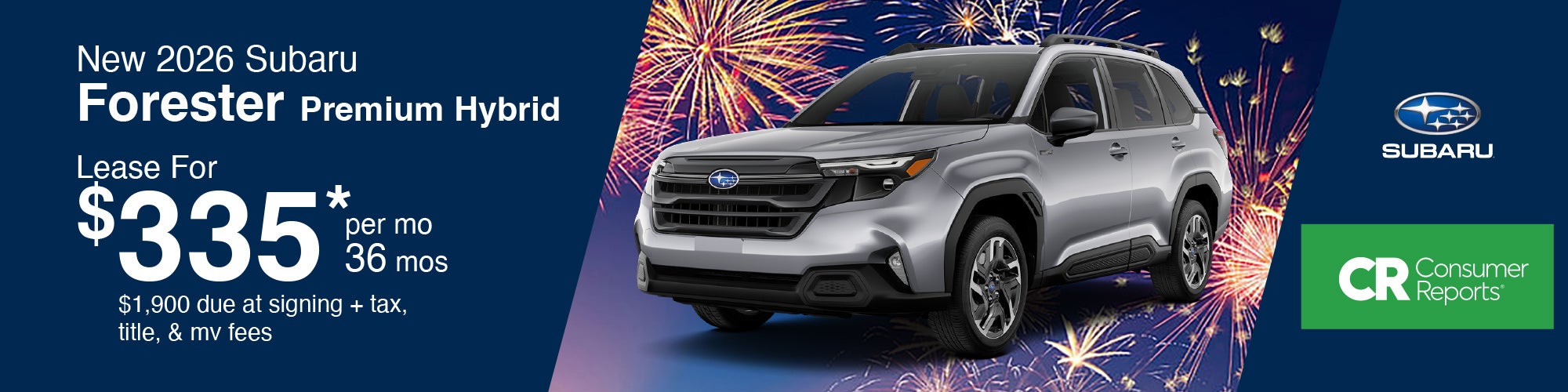 New 2026 Subaru Forester 