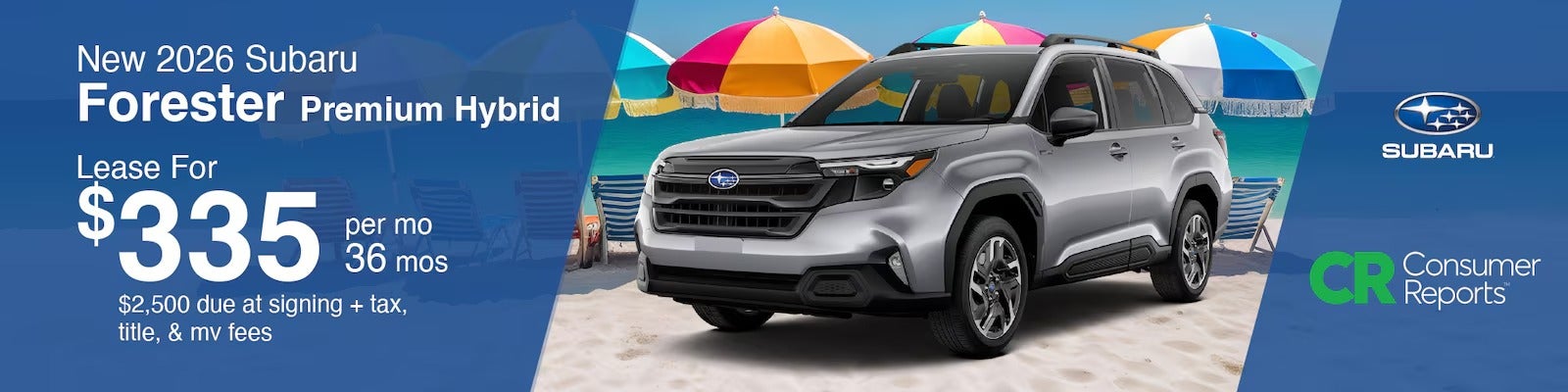 New 2026 Subaru Forester at Hudson Subaru in Jersey City NJ